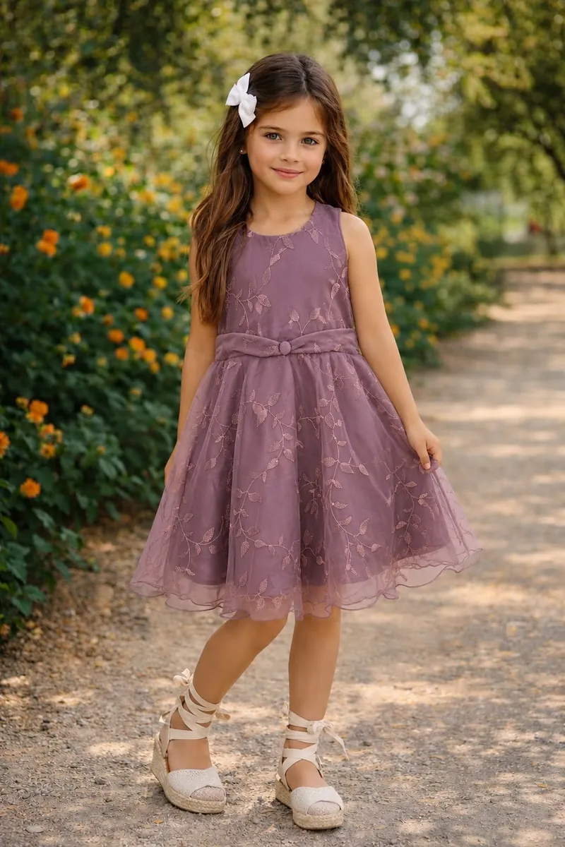 Aura Sage Green Tiered Cotton Midi